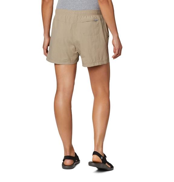 Columbia Sandy River Shorts Beige For Women's NZ56238 New Zealand